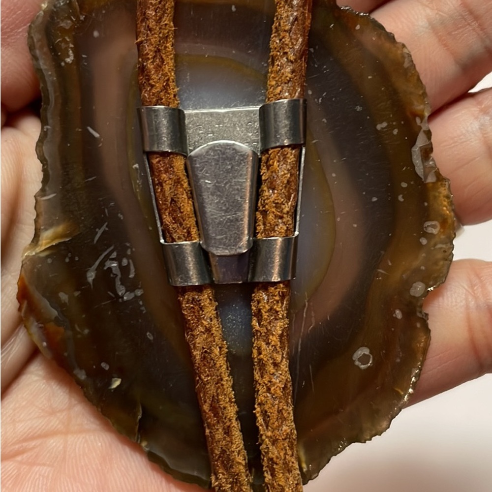 Agate Bolo Tie - image 6